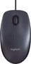 Logitech M90 Ratón Óptico USB Gris